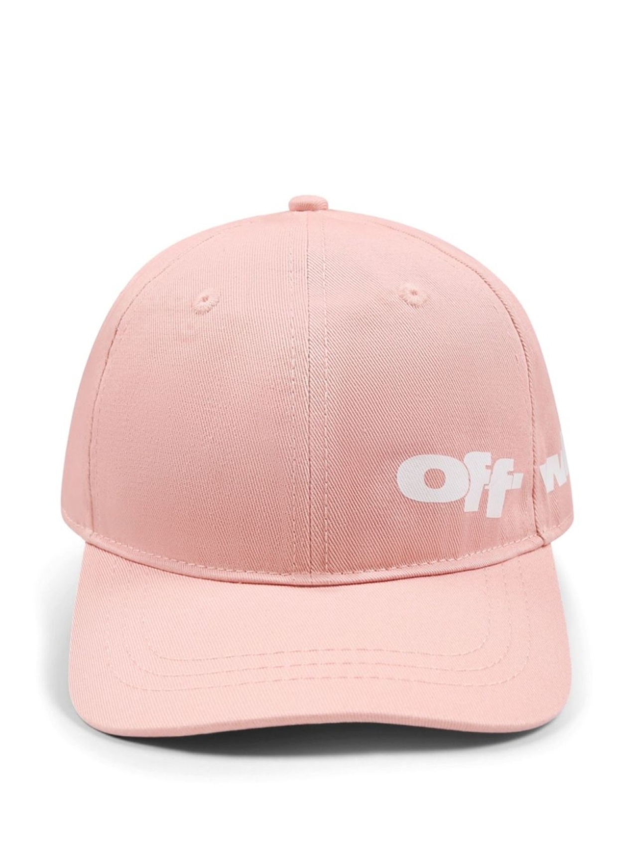 

Off-White Kids бейсболка с логотипом, розовый