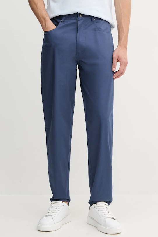 

Брюки Lightweight Stretch Regular Fit Chino Barbour, темно-синий