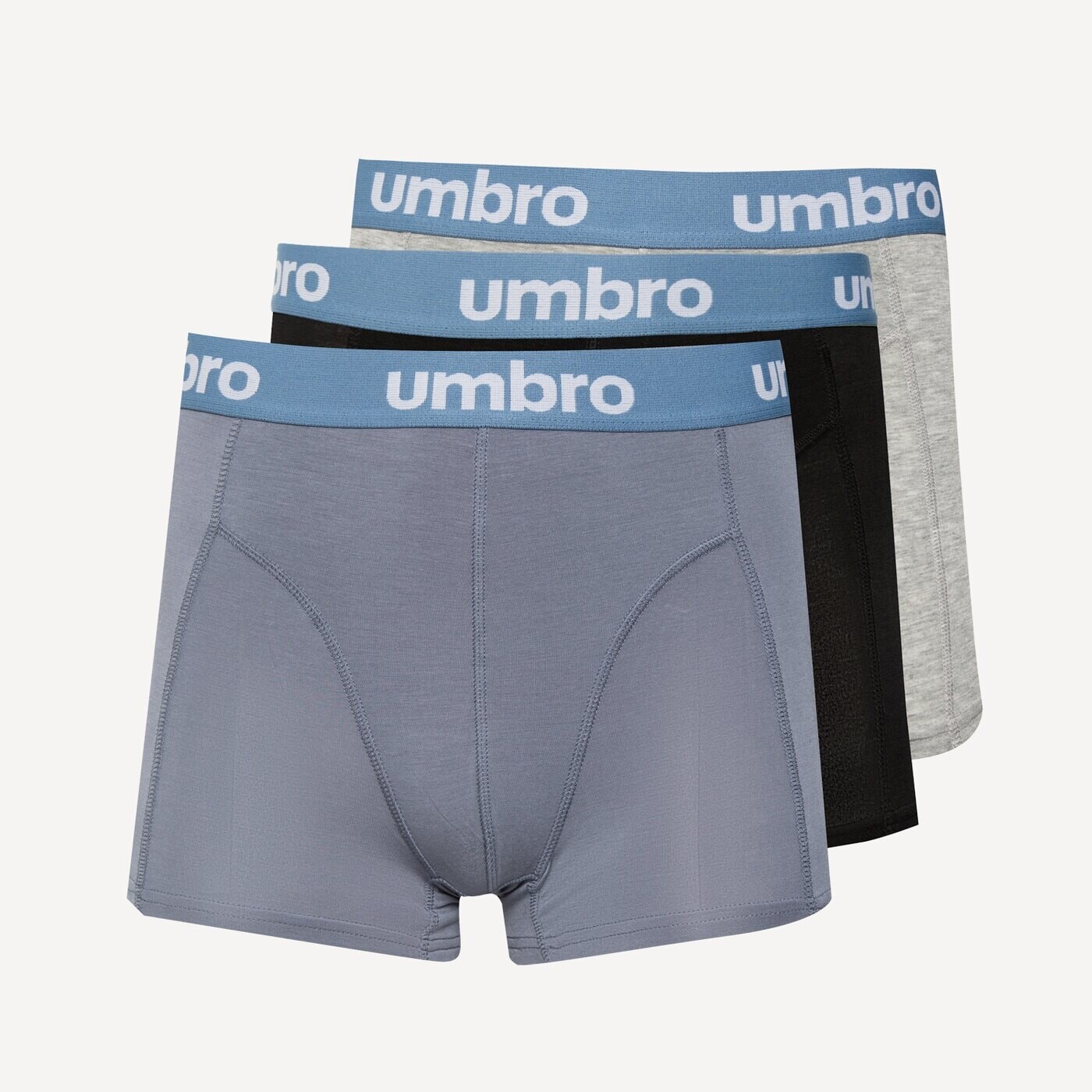 

Трусы-боксеры Umbro Katon, серый / черный