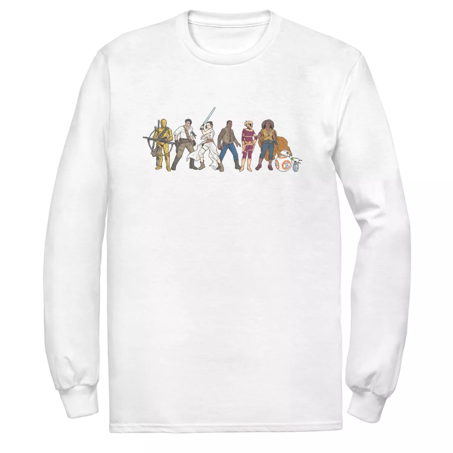 

Мужская футболка Star Wars The Rise of Skywalker Rebel Line Licensed Character