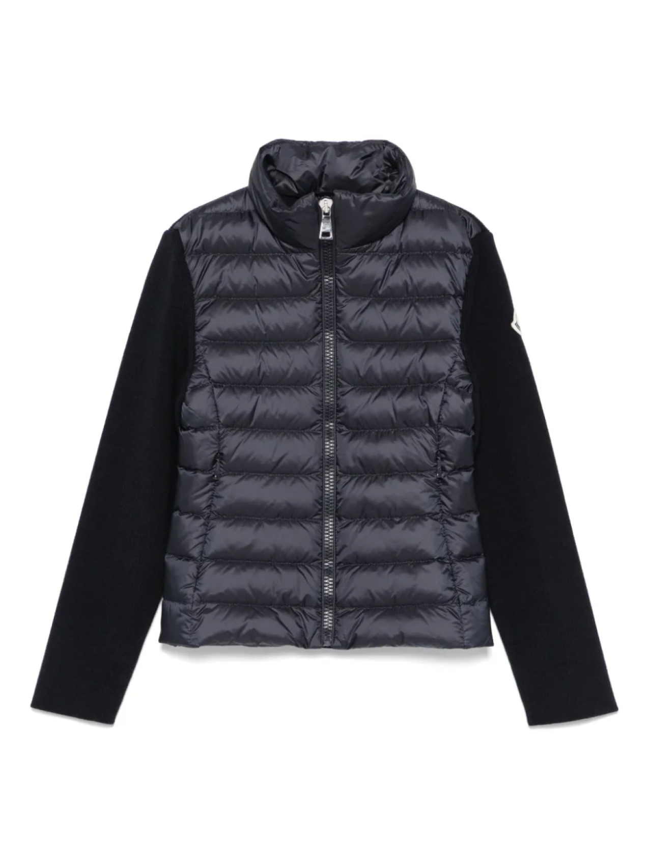 

Moncler Enfant пуховик на молнии, синий