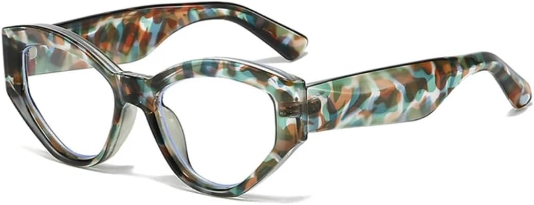 

Солнцезащитные очки с защитой UV400 | «Кошачий глаз», прозрачный градиентный цвет | для женщин и мужчин, для занятий спортом на открытом воздухе и вождения DSVIGF, Flower