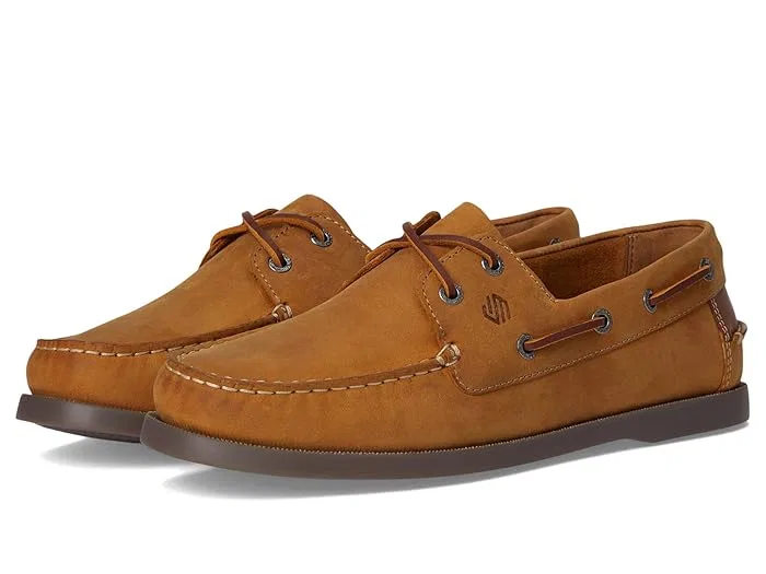 Туфли лодочки Zeke Boat Shoe Johnston & Murphy Kids, Tan Oiled Leather