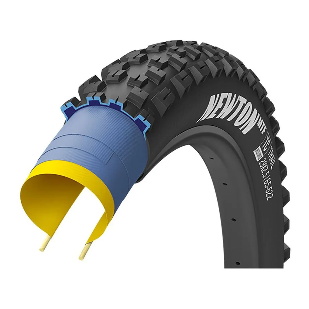 

Шина для горного велосипеда Goodyear Newton MTF Trail Tubeless 27.5´´ x 2.50, черный