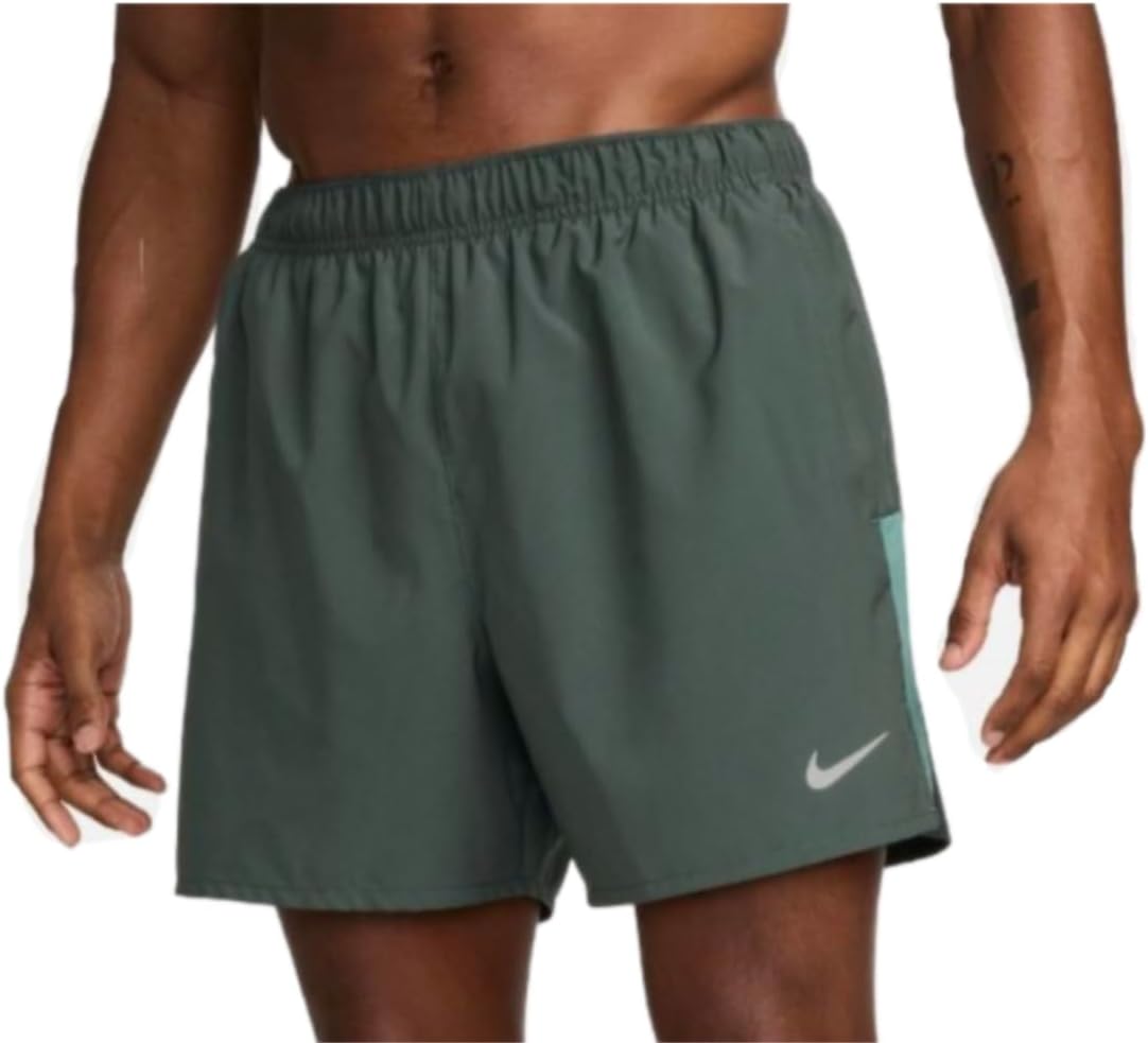 

Мужские шорты для бега Nike Dri-FIT Challenger 5 дюймов с подкладкой, Vintage Green/ Bicoastal