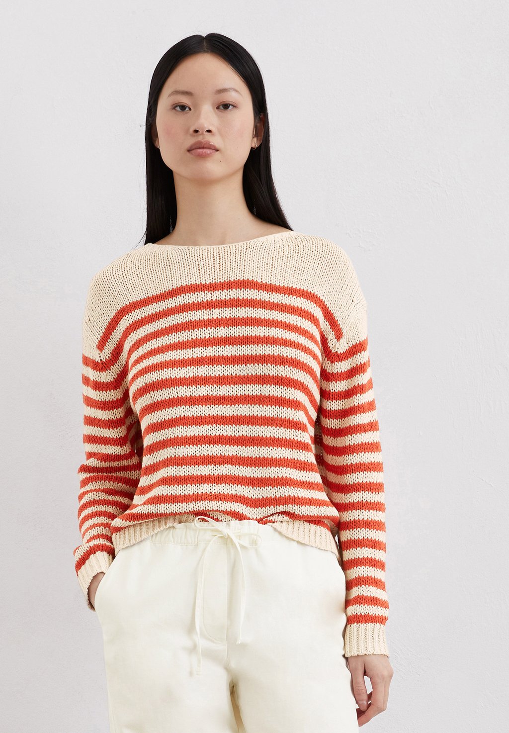 

Джемпер LONGSLEEVE BOAT NECK Marc O'Polo, оранжевый
