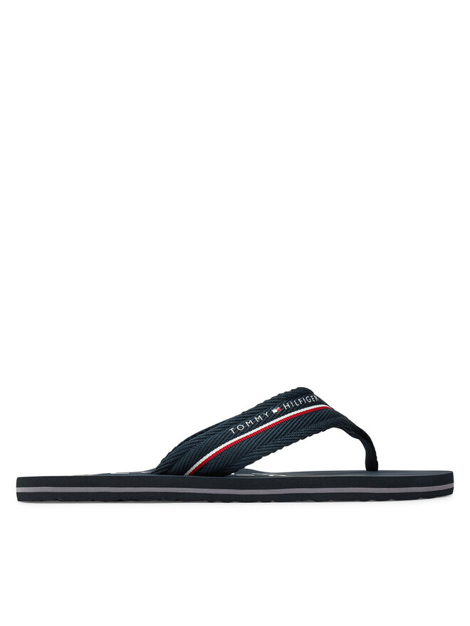 

Шлепанцы Tommy Hilfiger Web Beach Sandal FM0FM05340, темно-синий