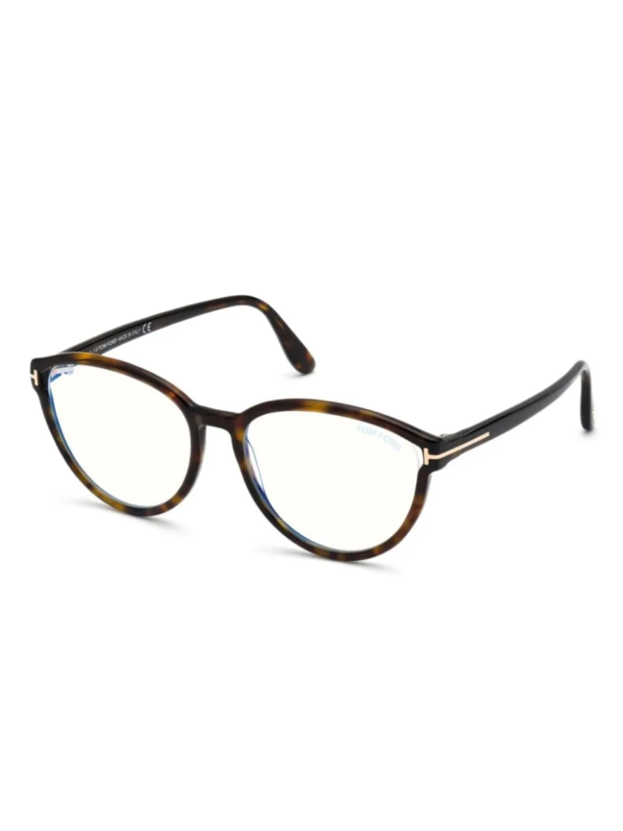 

Очки TOM FORD Eyewear в круглой оправе, коричневый