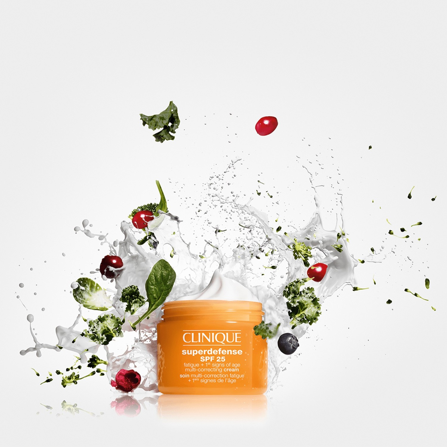 Крем для лица SPF CLINIQUE Гель для лица superdefense cream +2, объем — фото 2