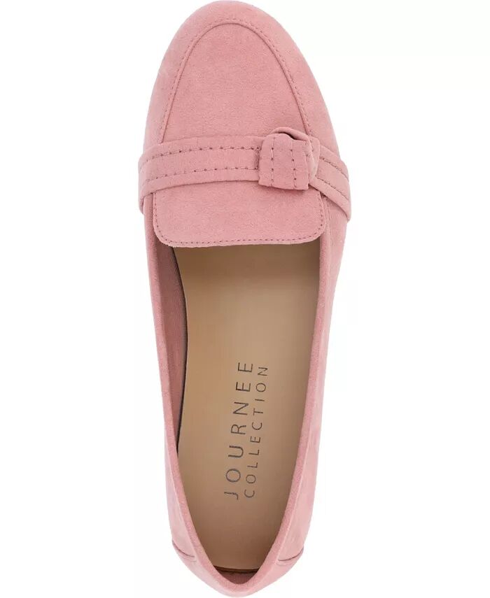Женские туфли Marci Slip On Flats Journee Collection, розовый — фото 4