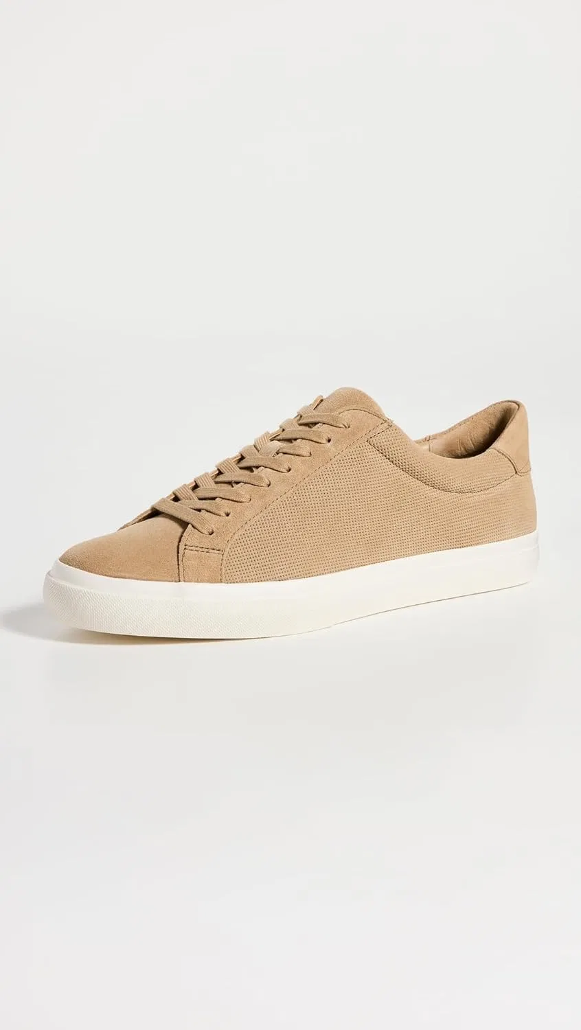Мужские повседневные модные кроссовки Vince Fulton на шнуровке, 2-Sand Trail Beige Suede — фото 2