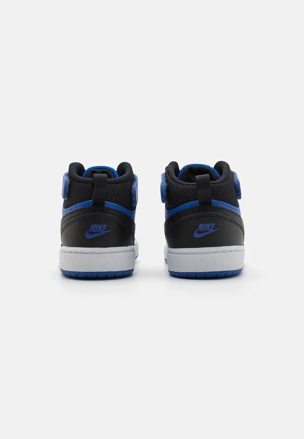 Кроссовки court borough mid 2 hightop Nike Sportswear, Game Royal/Black/White — фото 3