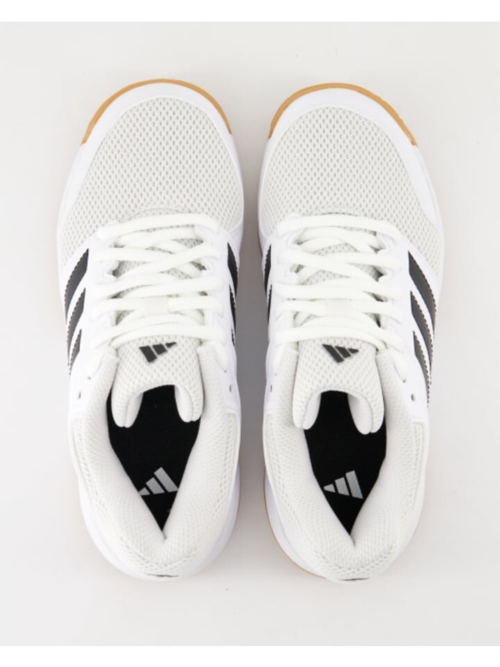 Кроссовки на шнуровке adidas Sneaker, белый — фото 4