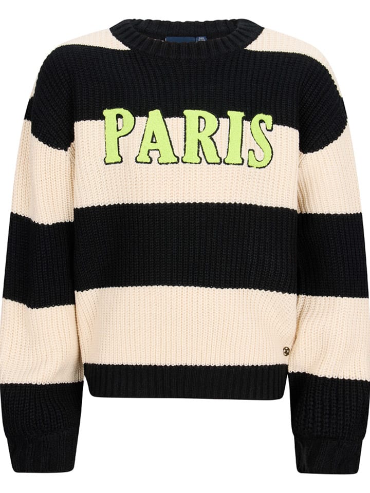 

Свитер Адар черного/бежевого цвета Retour