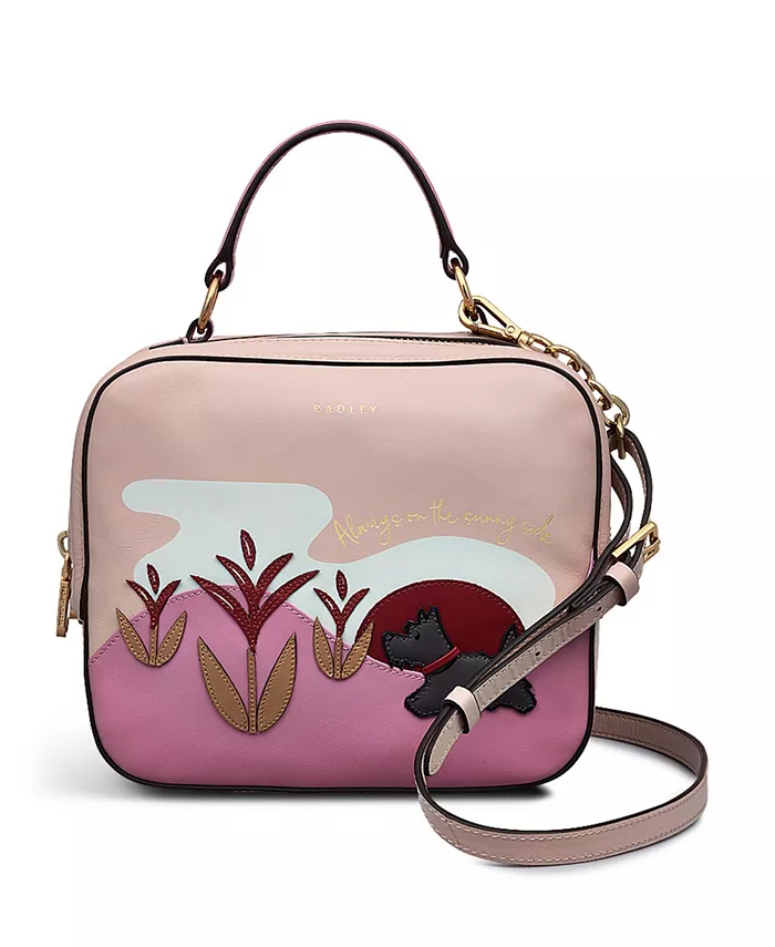 

Весенняя улица Мини Zip Around Сумка-граб Radley London, розовый