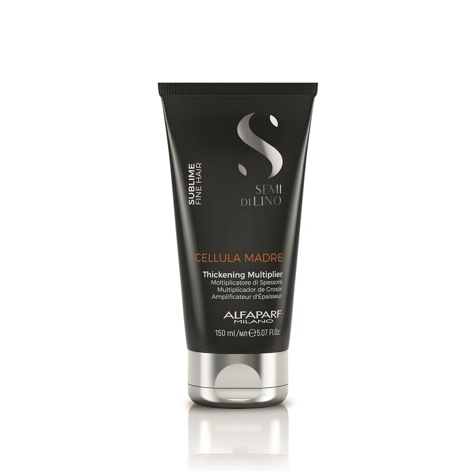 ALFAPARF MILANO Semi di Lino Sublime Cellula Madre Умножитель объема для тонких волос - придает объем и густоту, защищает и усиливает косметический цвет (150 мл)