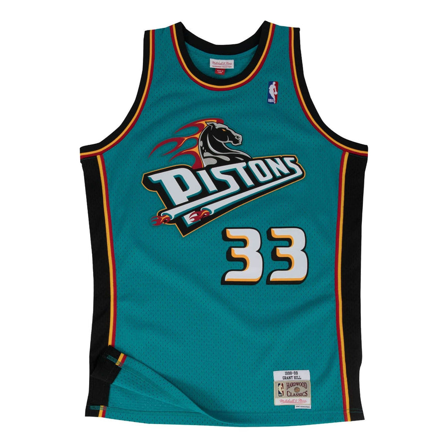 

Джерси Mitchell & Ness x NBA Detroit Pistons 1998-99 Road Swingman Jersey 'Grant Hill 33', зеленый