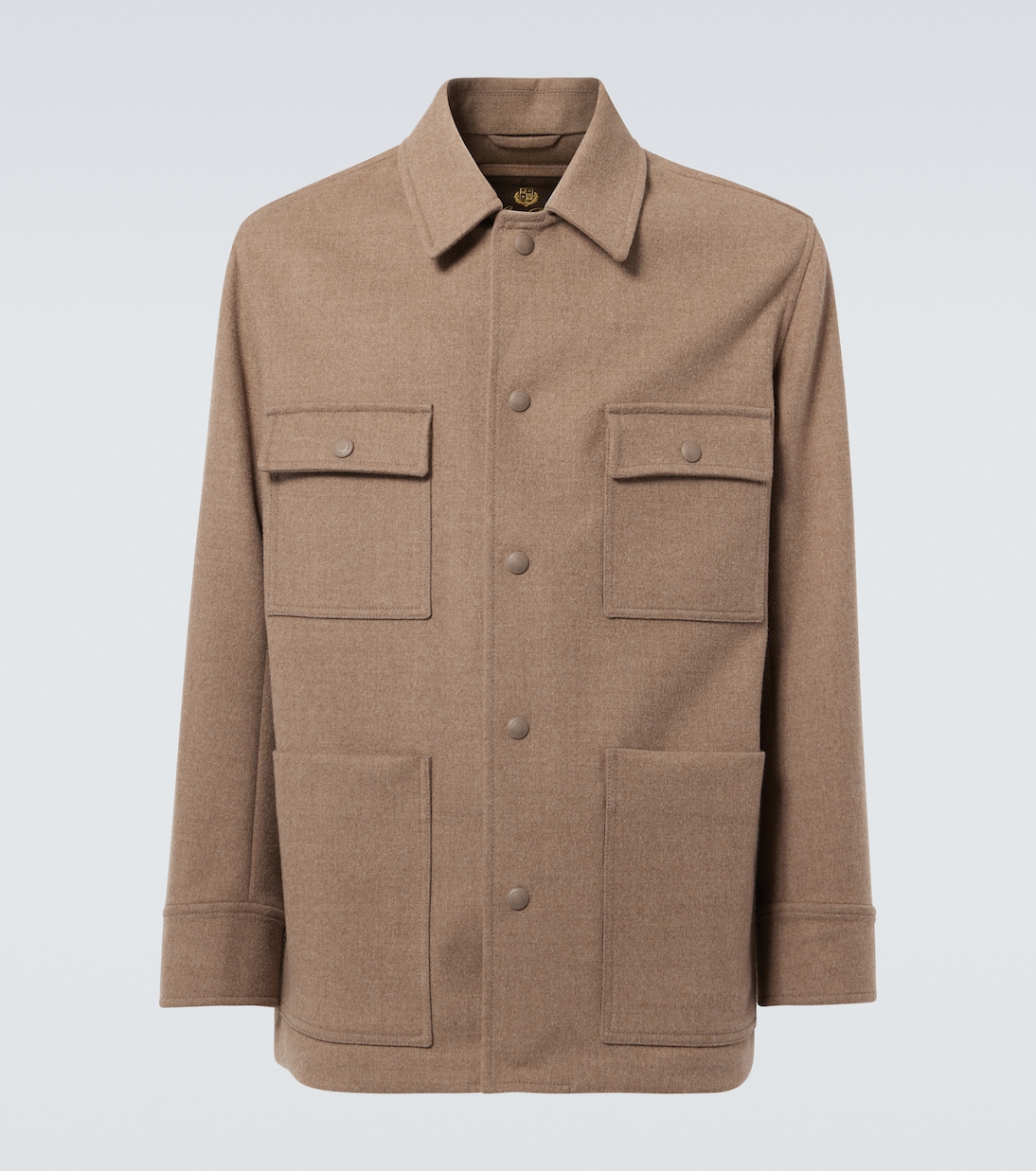 

Дарси овершерт из чистой шерсти Loro Piana, Steel Brown