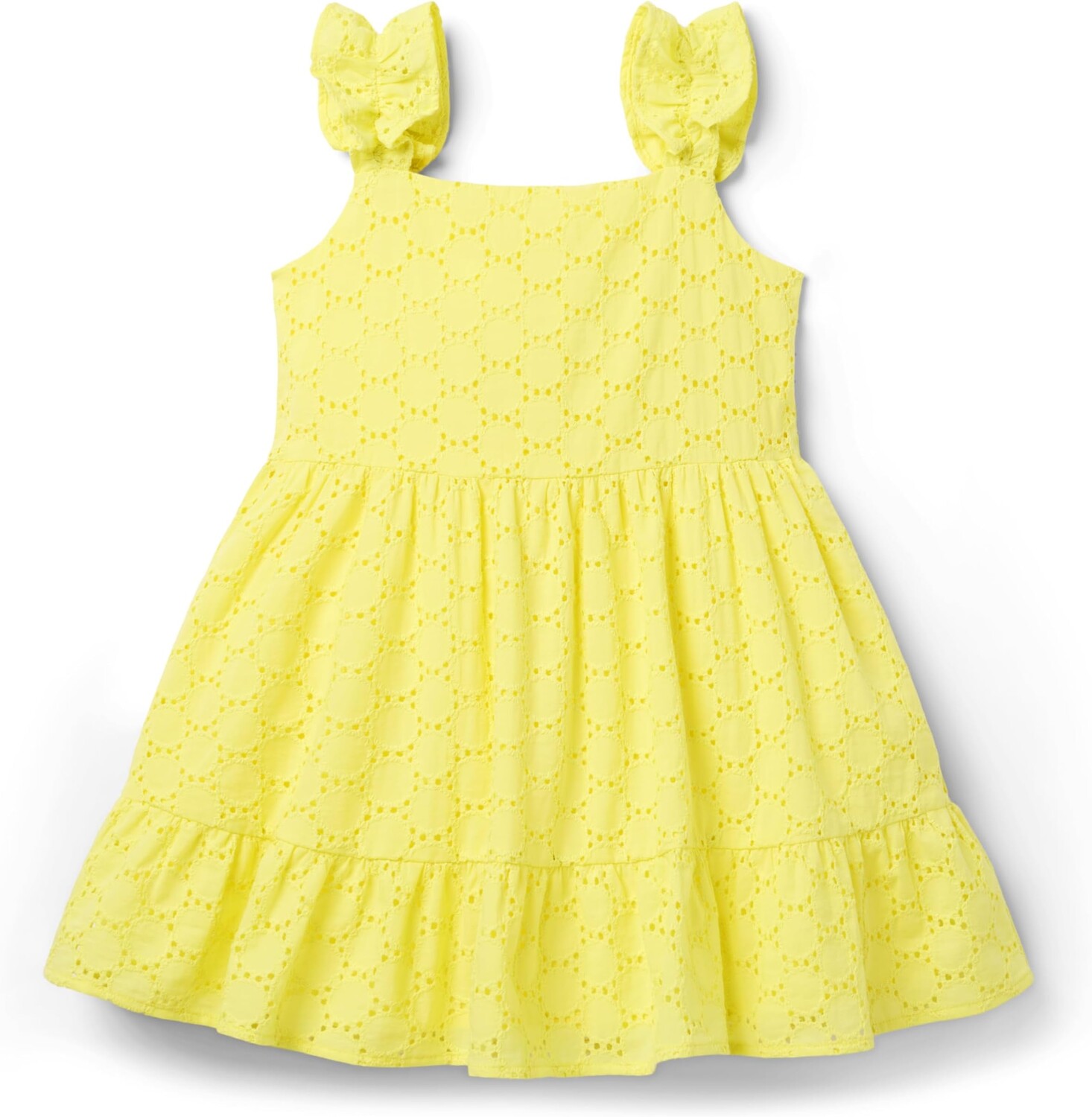 

Платье Janie and Jack Girls Eyelet Dress, желтый