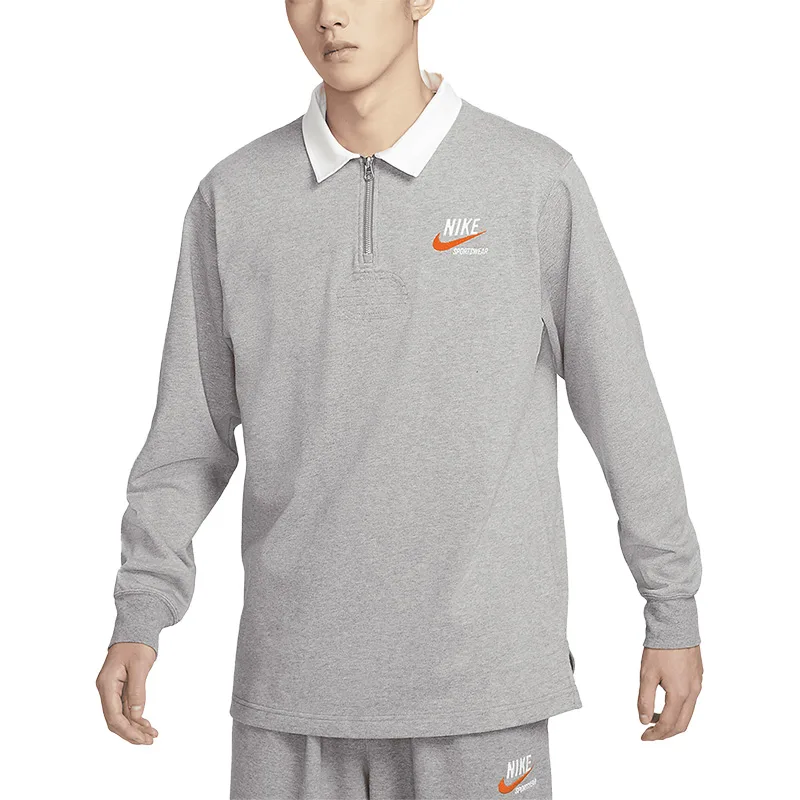 Nike Футболка мужская Carbon Gray Moderate Straight Fit