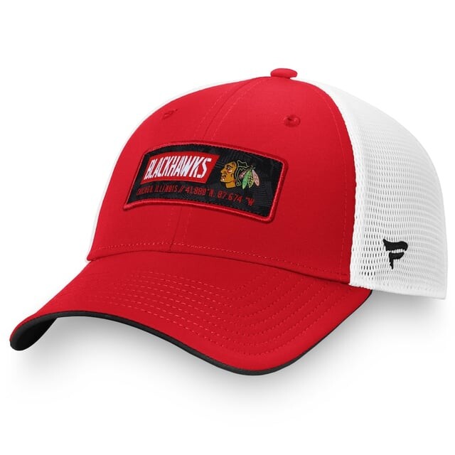 

Кепка Fanatic с логотипом NHL Chicago Blackhawks Fanatics, красный