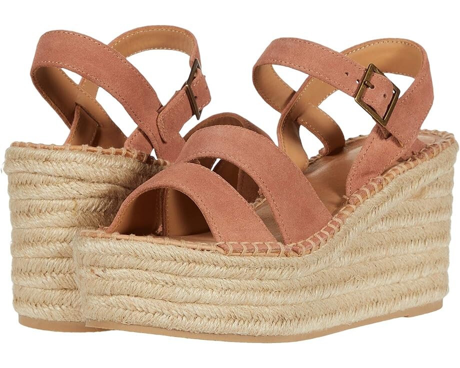 

Туфли Soludos Como Platform Wedge, цвет Sahara Pink