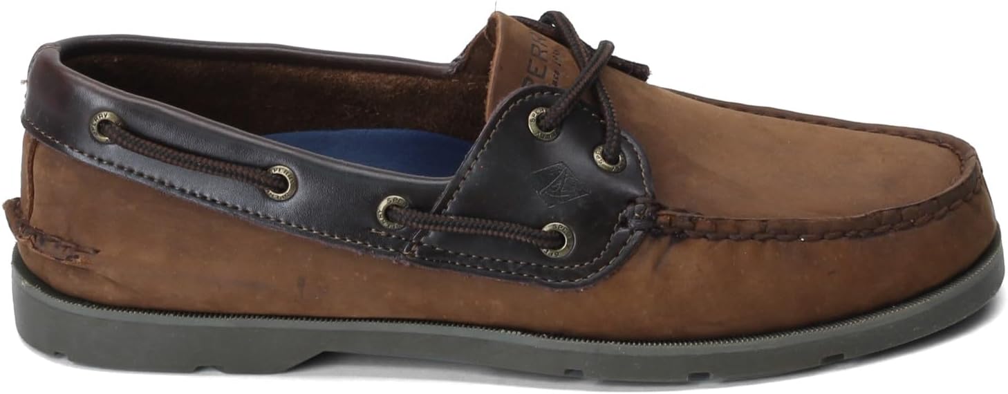 Ботинки для яхтинга Sperry Top-Sider Leeward с двумя дырками для шнурков, коричневый — фото 2