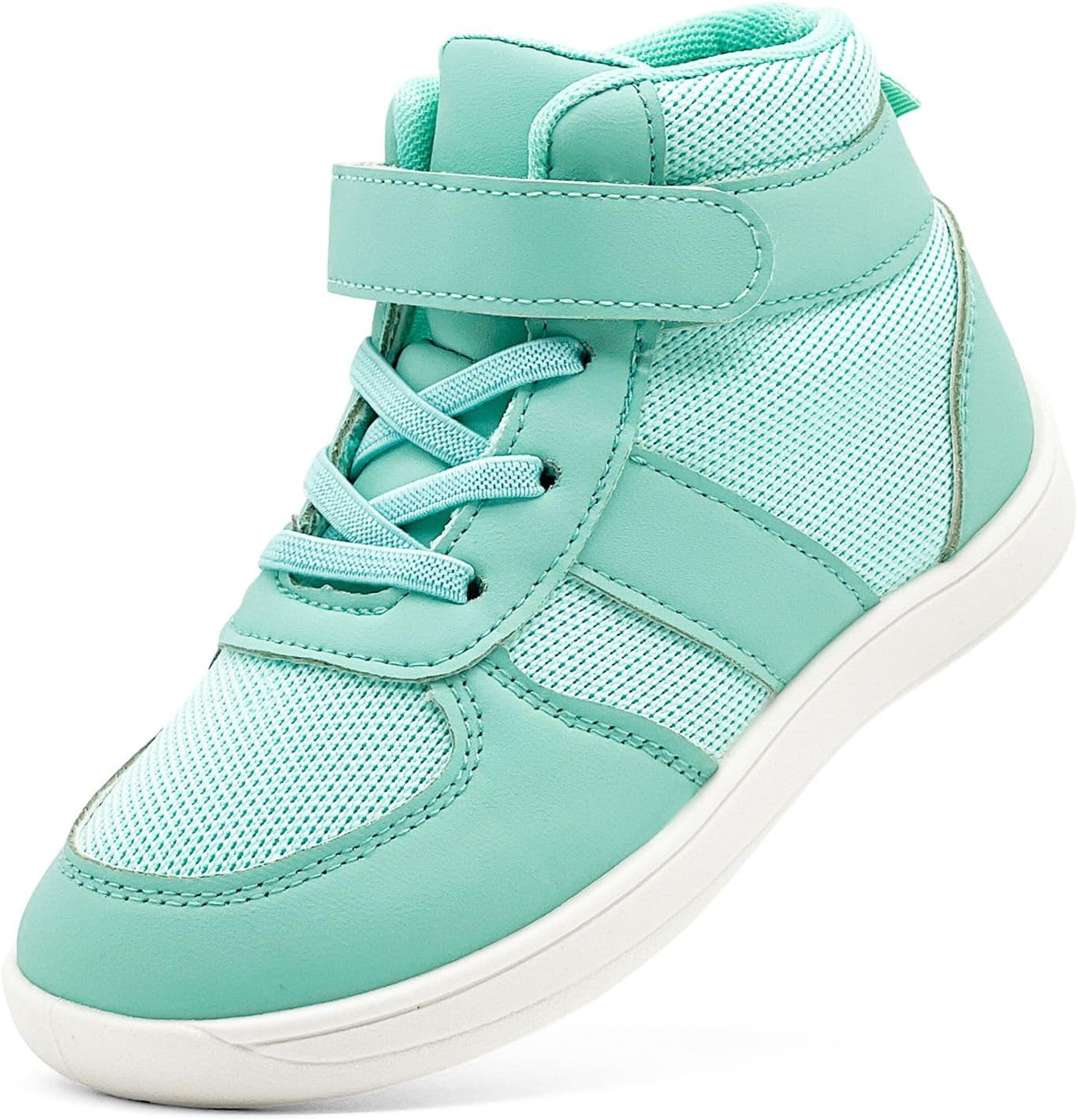 

Детские сандалии с голой пяткой, с широким носком, высокие кроссовки для борьбы и бокса, удобные походные ботинки, минималистичные кроссовки с нулевым перепадом для детей Xinlanlin, зеленый