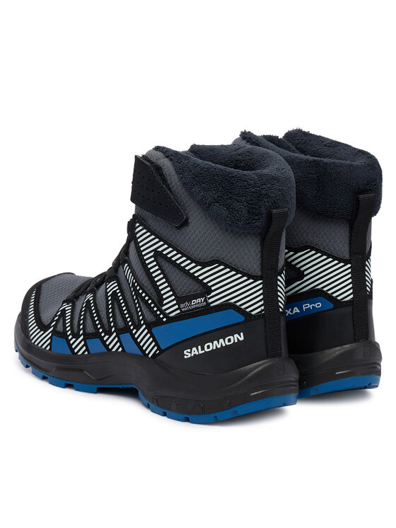 Сапоги для снега Xa Pro V8 Winter Waterproof L47857400 Salomon, серый — фото 3