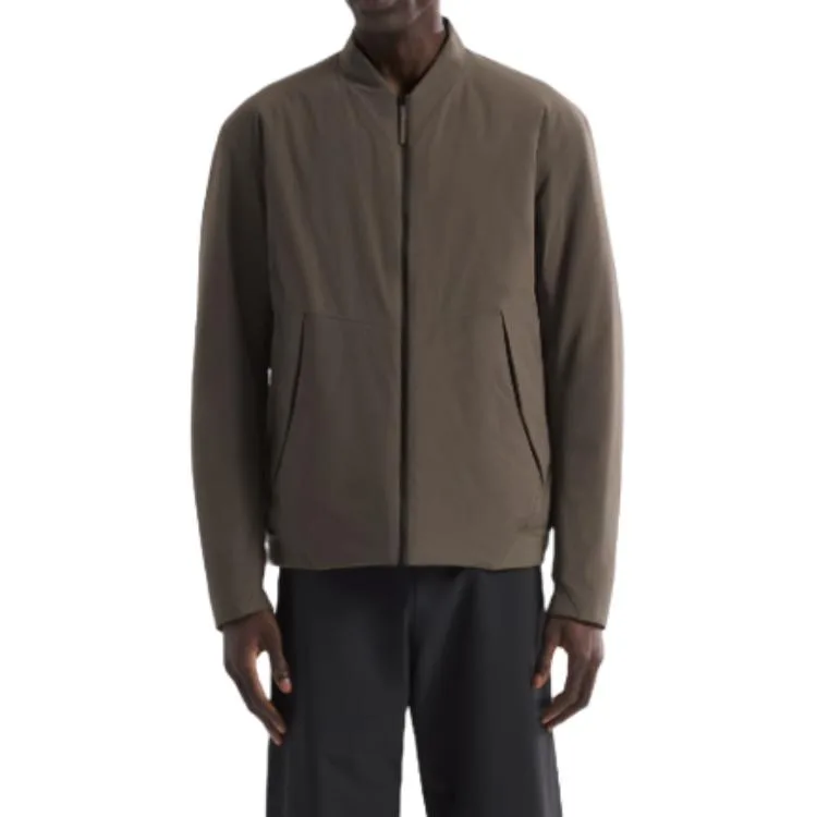 Куртка мужская с бейсбольным воротником тонкий пилот Arcteryx, Dark Beach White/Dark Cocoon — фото 4
