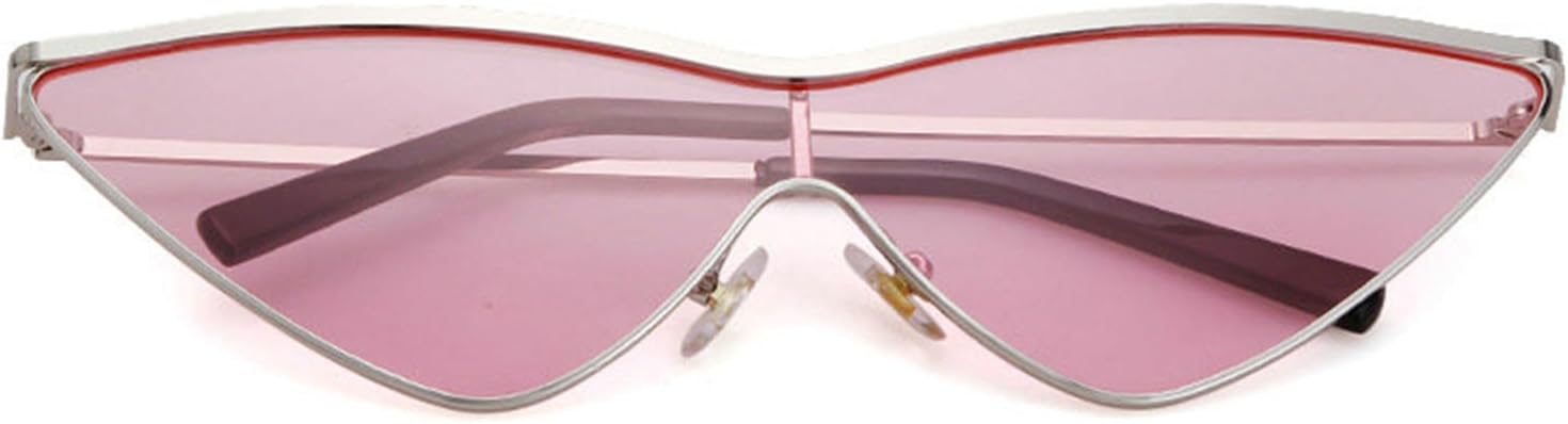 

Модные солнцезащитные очки «кошачий глаз» от Helena для женщин, стильные, с маленькой металлической оправой, треугольной формой, защитой от УФ-излучения UV400, для вечеринок на открытом воздухе, C2