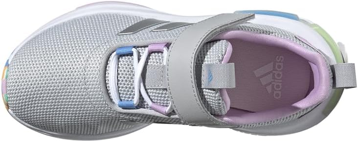 Кроссовки adidas Kids Racer Tr23, серый/лиловый — фото 4
