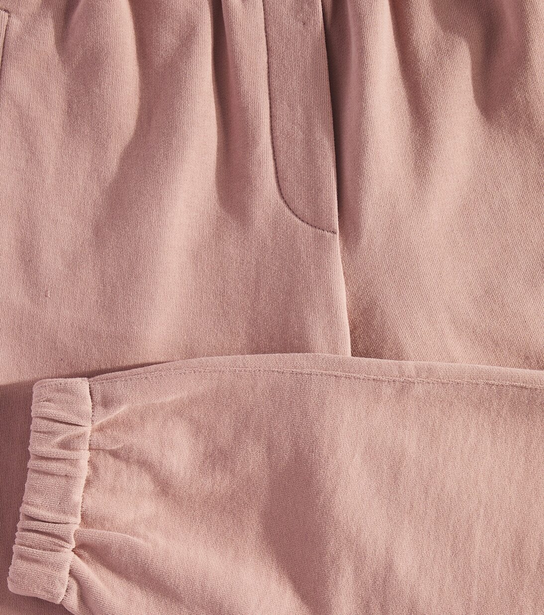 Хлопковые спортивные штаны Brunello Cucinelli Kids, Rose Powder — фото 3