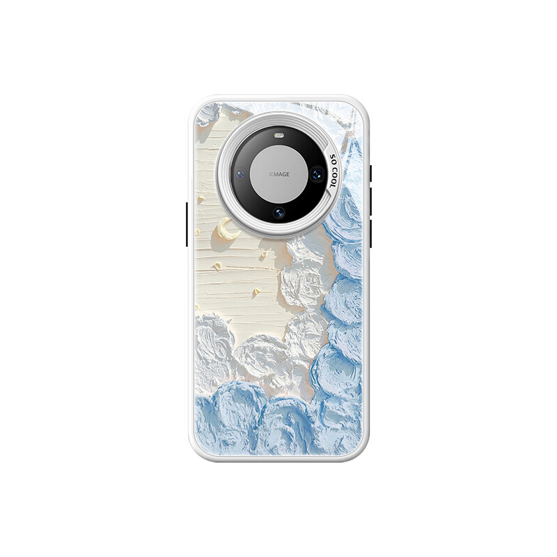 

Чехол для телефона с камнями Stones, Two-tone glass black and white - DWSTSSS021