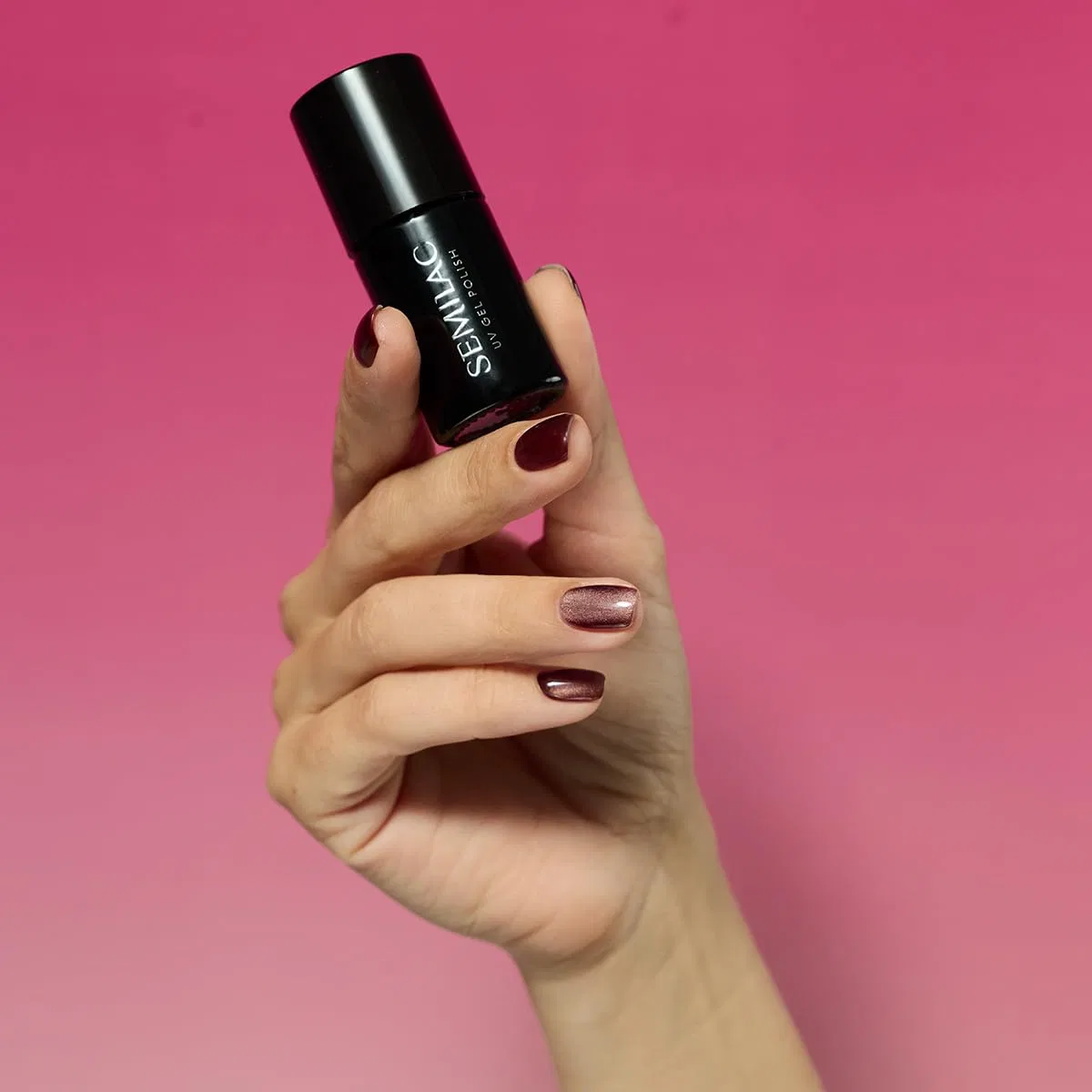 УФ-гель-лак для ногтей «965 Chocolate Gloss» от Semilac Semilac, 965 Chocolate Gloss — фото 3