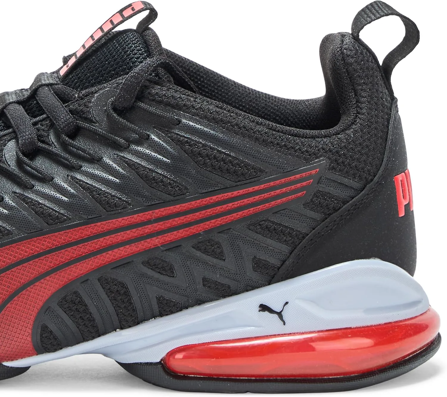 Кроссовки Puma Voltaic Evo для детей и подростков унисекс, черный/красный — фото 4