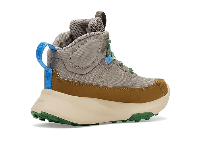 Кроссовки для хайкинга водонепроницаемые Fastpack II Mid The North Face Kids, Stone Slab/Dimmed Algae — фото 4