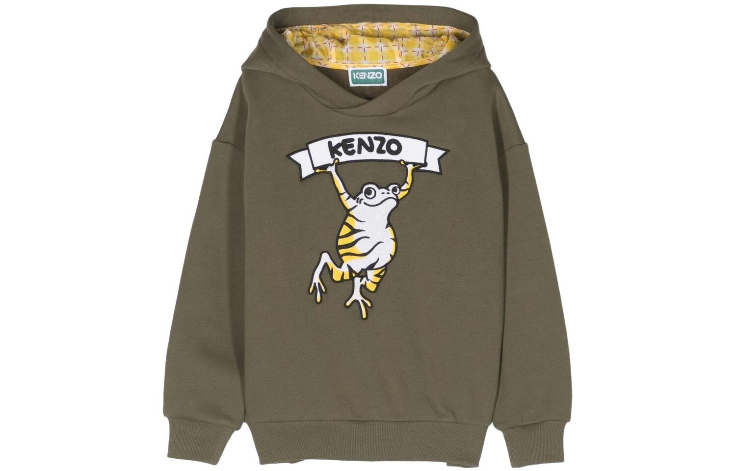 

Детская толстовка Kenzo, зеленый
