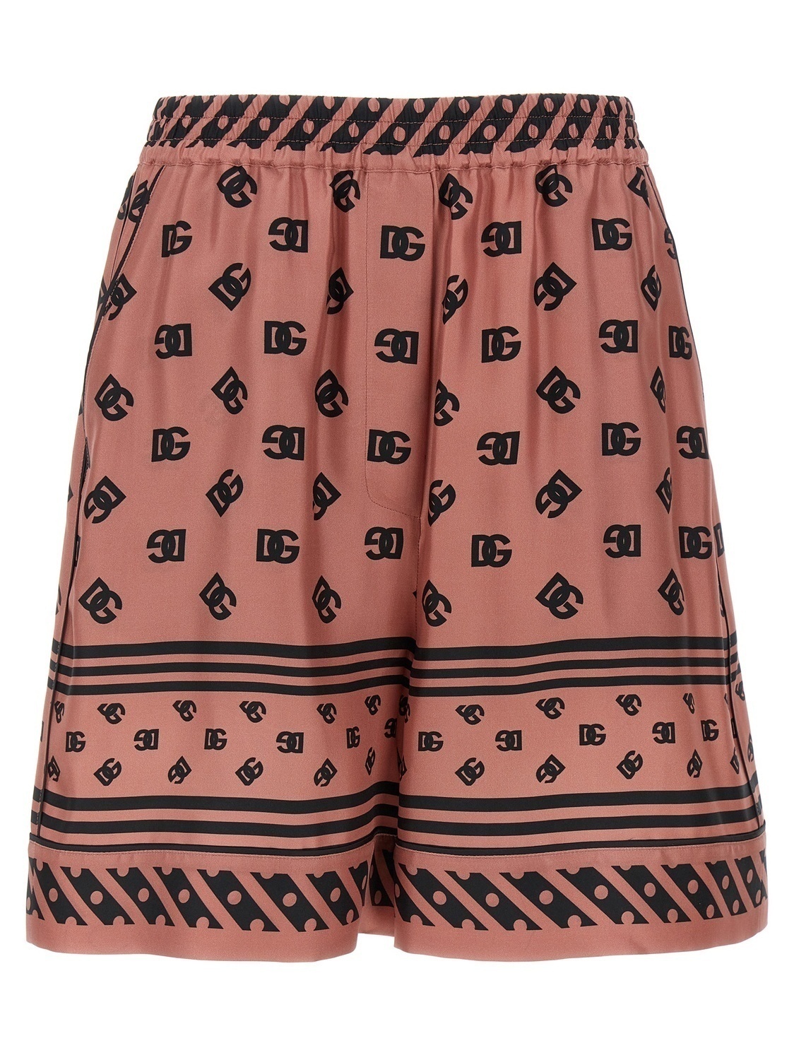 Шелковые бермуды DOLCE & GABBANA, розовый
