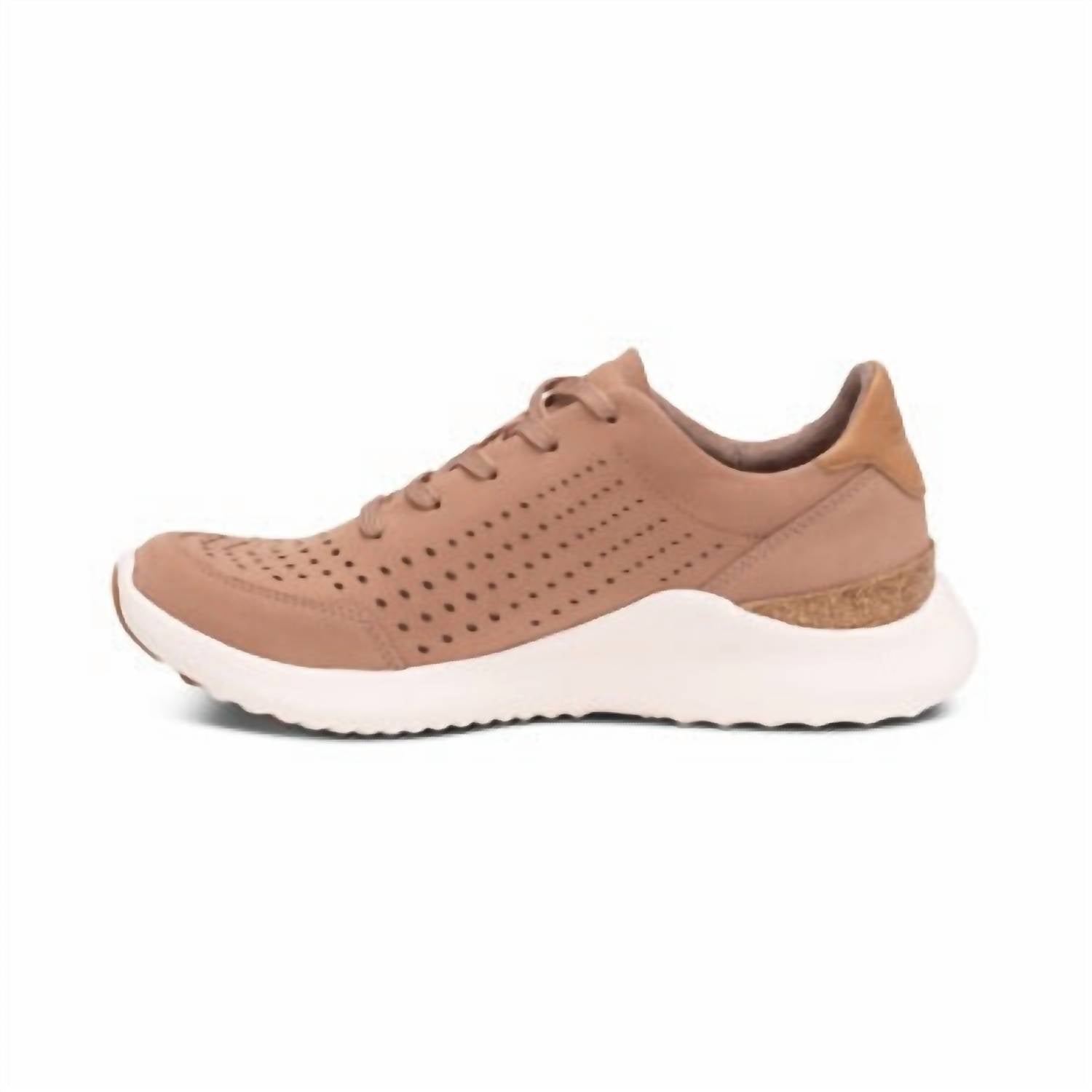 Женские кроссовки Laura Lace Up в цвете Almond Aetrex — фото 3