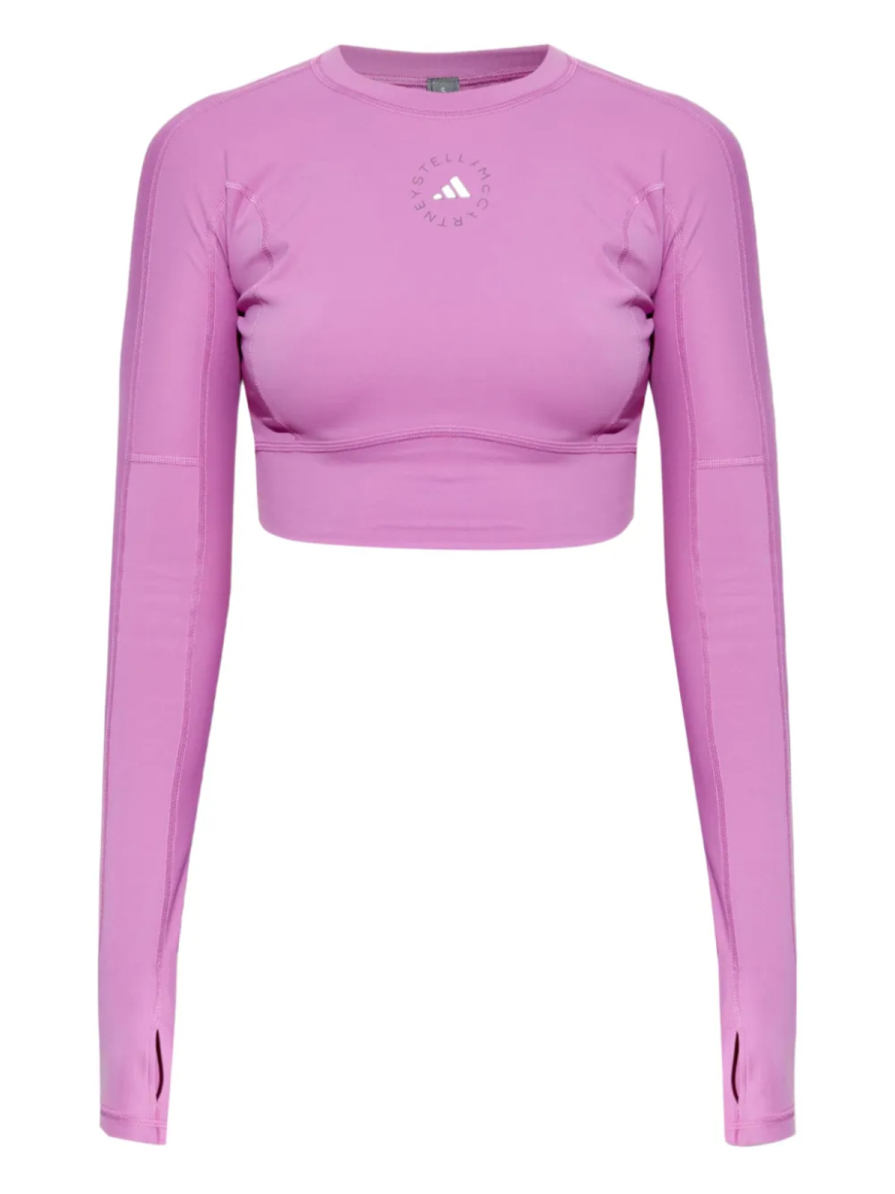 

Топ с логотипом Adidas by Stella McCartney, розовый