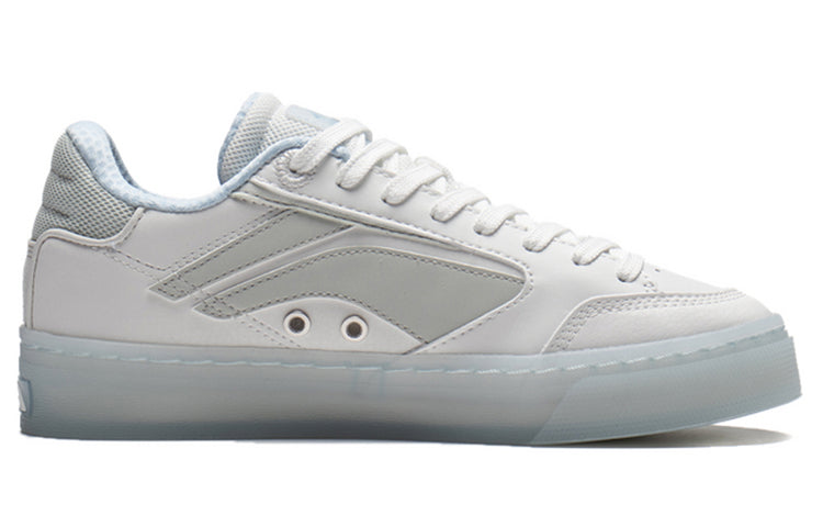 Кеды (WMNS) Li-Ning 180 Low Cozy Skateboarding Shoes Frost White, белый — фото 2