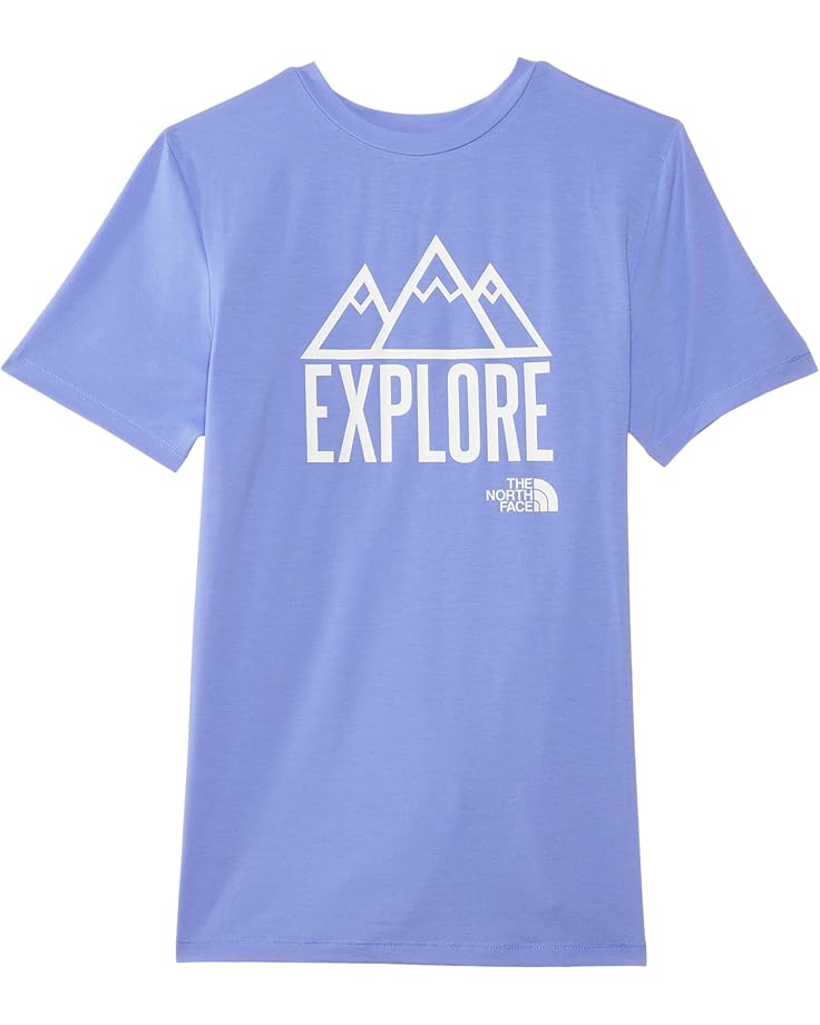 

Футболка The North Face Kids Teen Adventure Short, цвет Virtual Blue