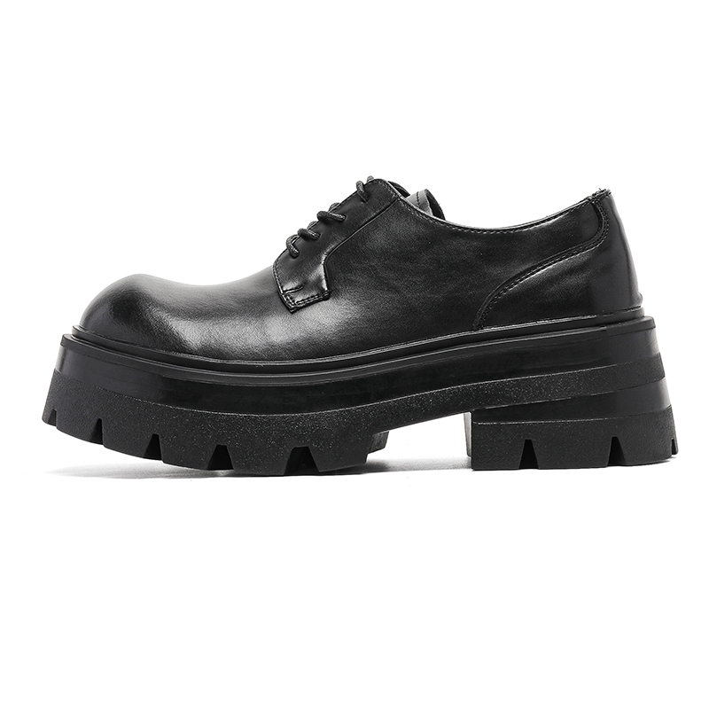 

Кроссовки Chi Wolf Derby Casual из кожи Unisex CHILANG, черный fleece-lined