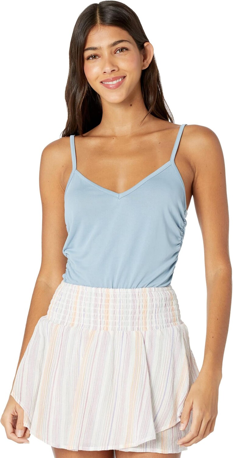 

Топ BCBGMAXAZRIA Knit Cami, цвет Shadow Blue