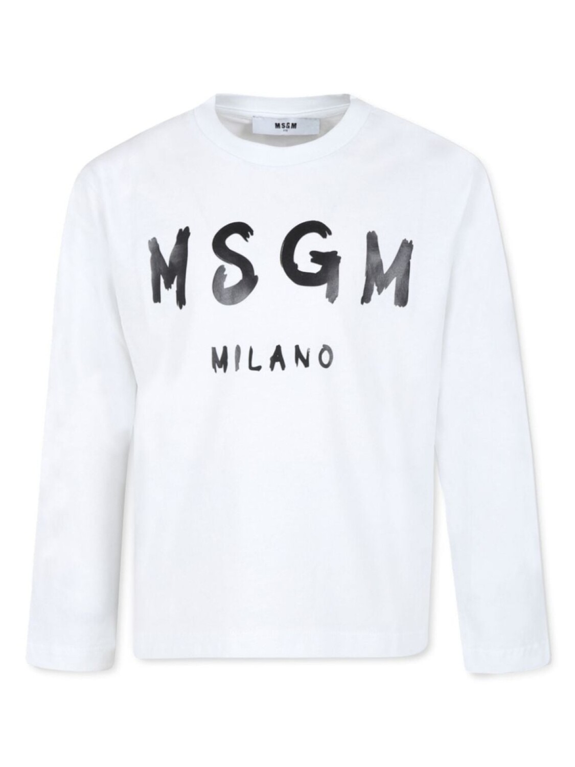 

MSGM Kids футболка с логотипом, белый