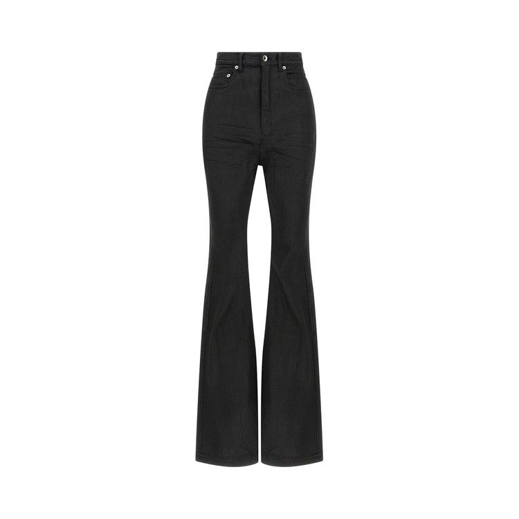 

Джинсы Rick Owens DRKSHDW Womens Bolan Bootcut Jeans, Black Wax