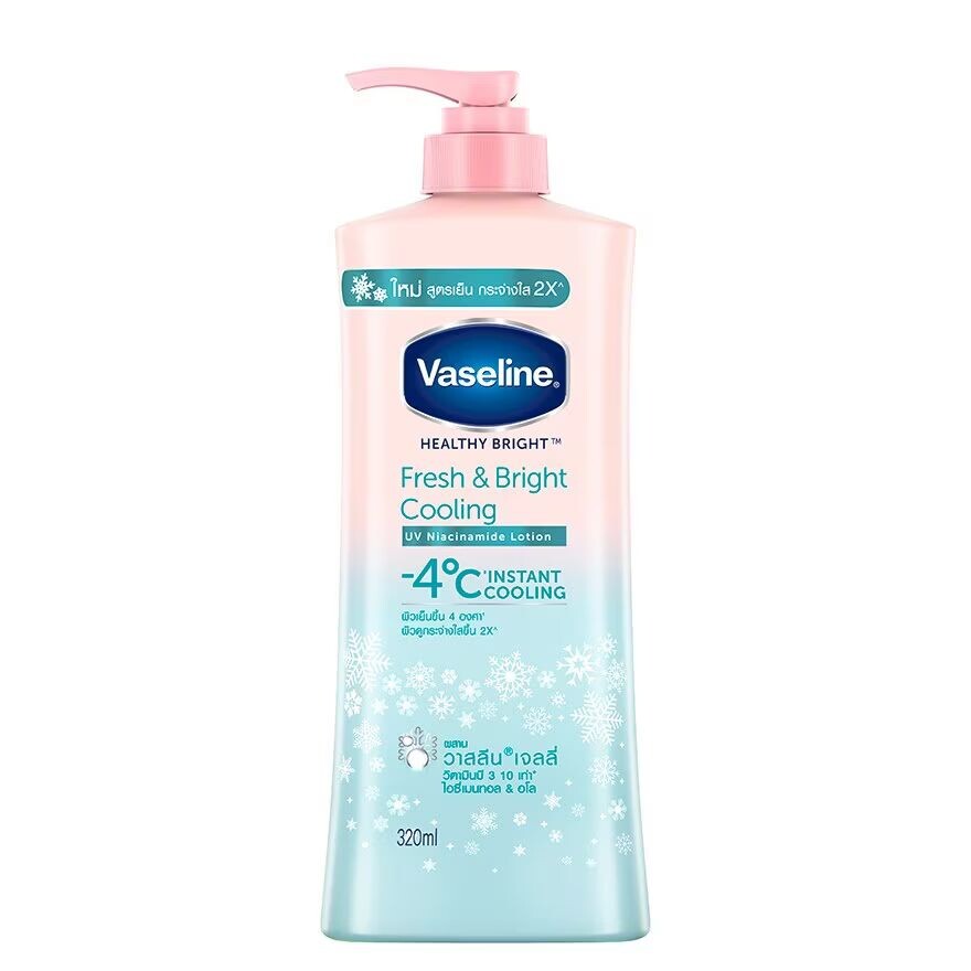 

Vaseline Healthy Bright Fresh Bright Охлаждающий лосьон 320 мл. Новости