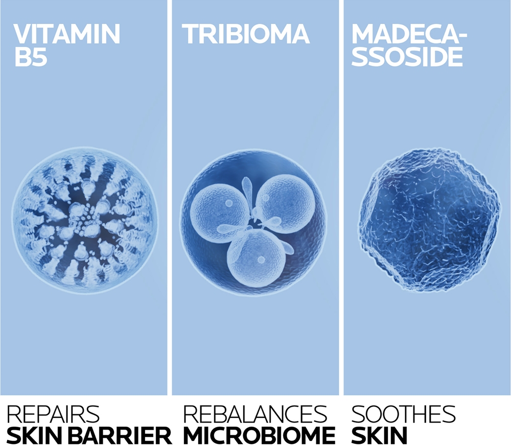 Cicaplast baume b5+ успокаивающий восстанавливающий бальзам spf 50 La Roche-Posay, 40 мл — фото 2