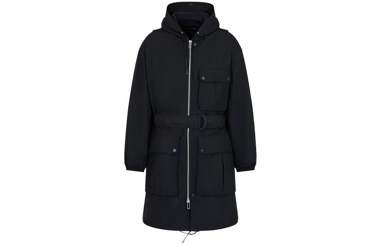 

FW23 Тренч Мужской Черный EMPORIO ARMANI